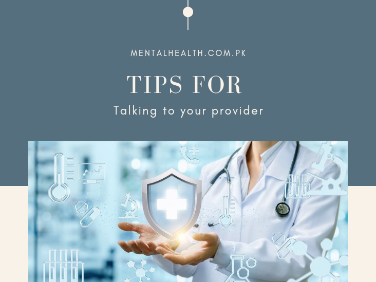 Tips for talking to your provider