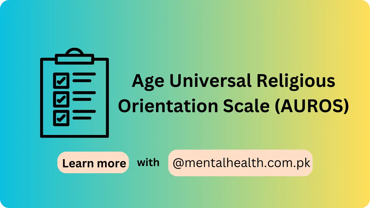 Age Universal Religious Orientation Scale (AUROS)