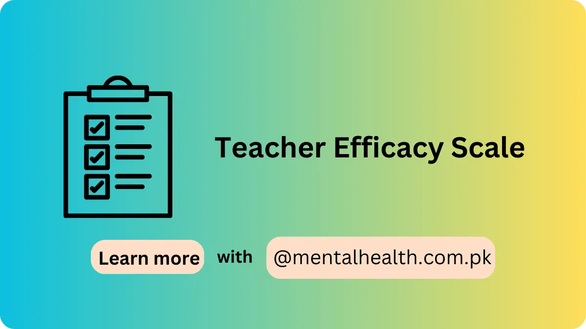 Teacher Efficacy Scale