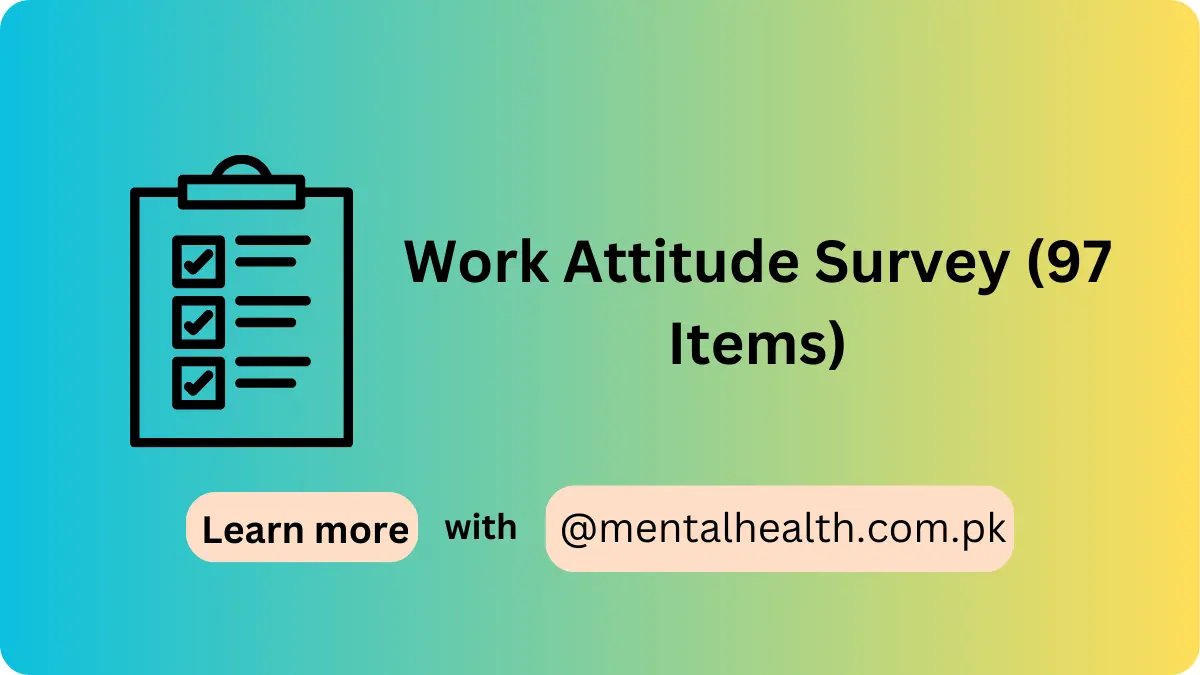 Work Attitude Survey (97 Items)