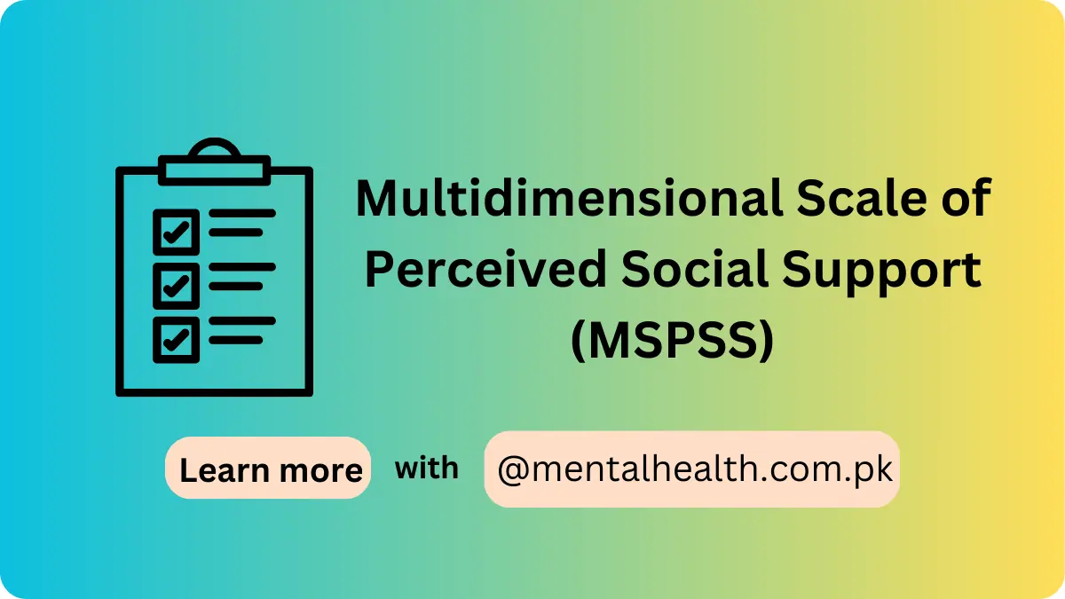 Multidimensional Scale of Perceived Social Support (MSPSS)