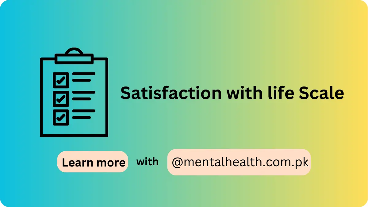 Satisfaction with life Scale