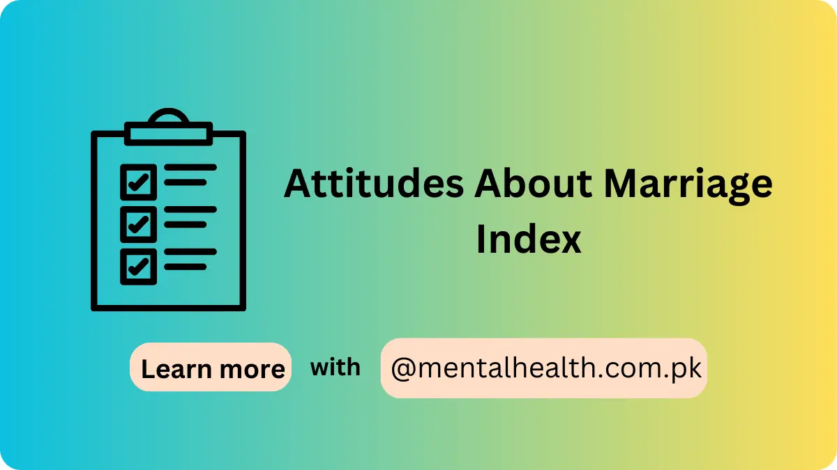 Attitudes About Marriage Index