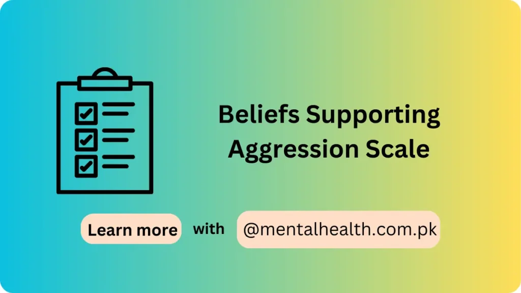 Beliefs Supporting Aggression Scale