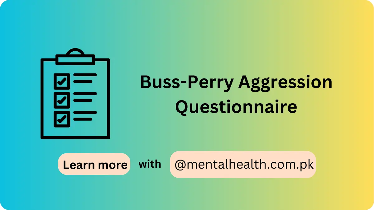 Buss-Perry Aggression Questionnaire