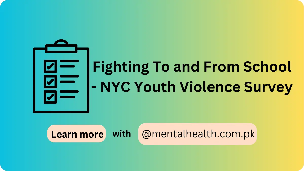 Fighting To and From School - NYC Youth Violence Survey