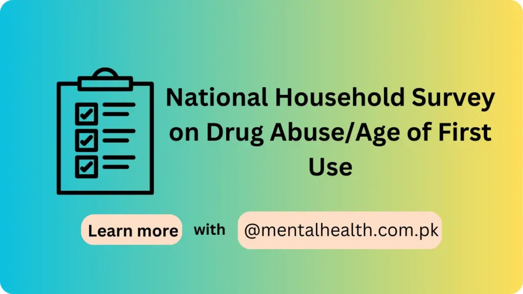 National Household Survey on Drug Abuse/Age of First Use