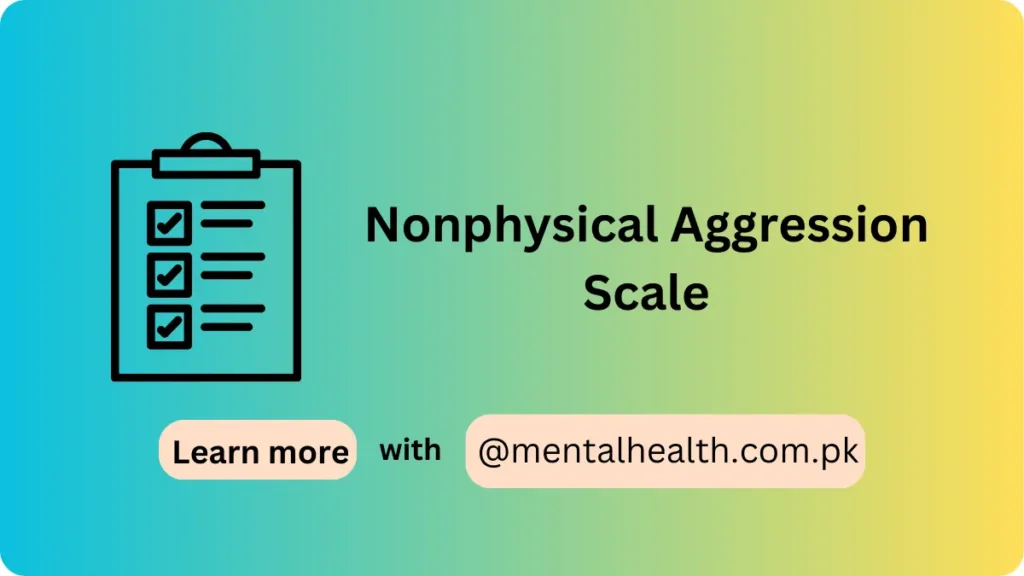 Nonphysical Aggression Scale