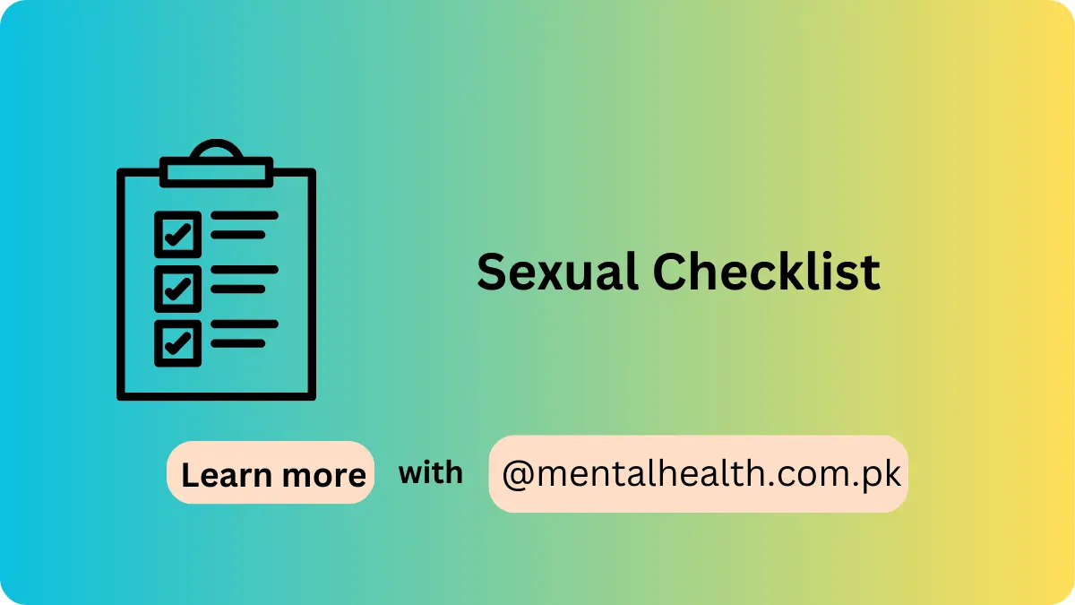 Sexual Checklist