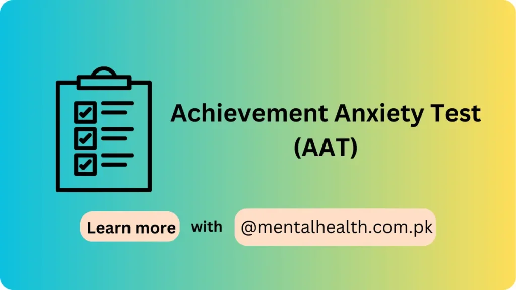 Achievement Anxiety Test (AAT)