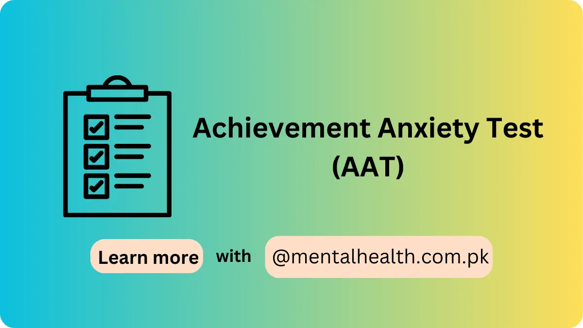 Achievement Anxiety Test (AAT)