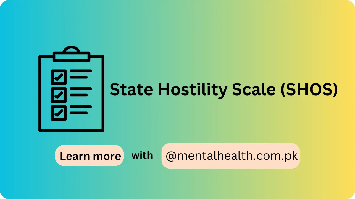 State Hostility Scale (SHOS)