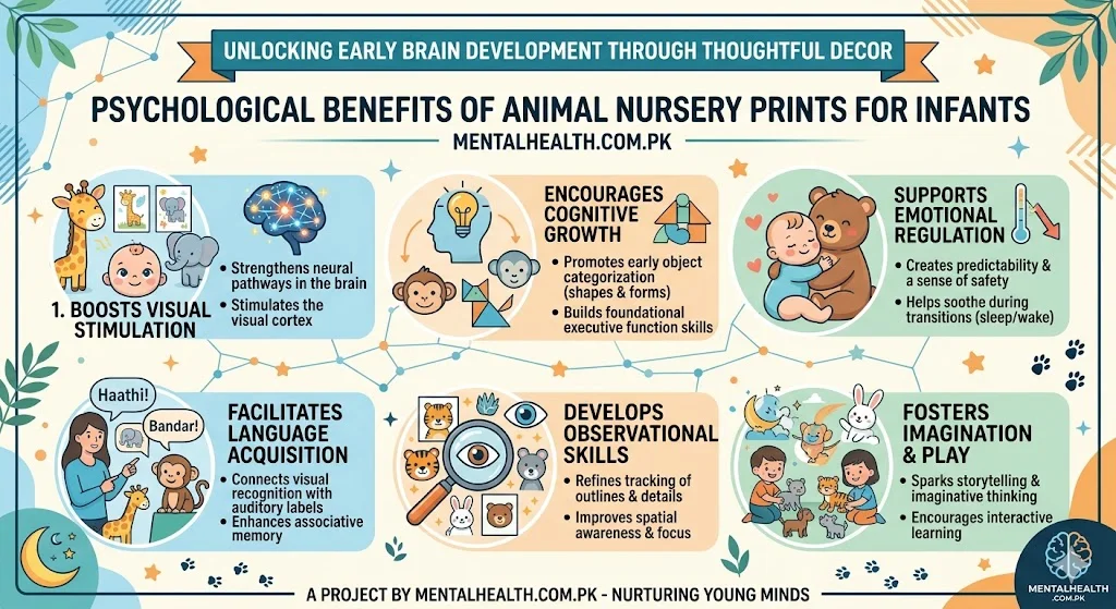 The Psychological Impact of Animal Nursery Prints on Cognitive Growth