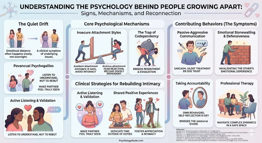 The Psychology Behind People Growing Apart