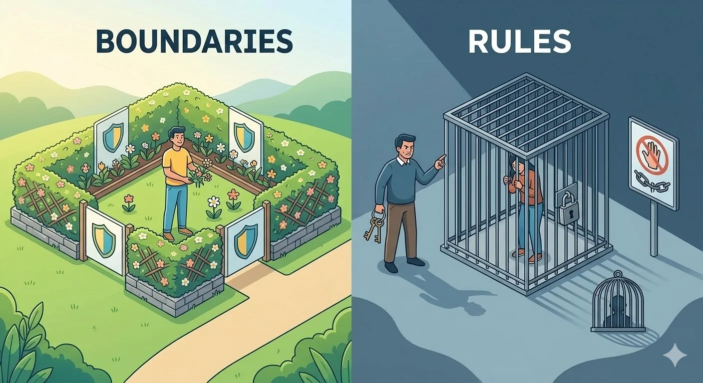 Understanding Boundaries vs Rules for Healthier Relationships